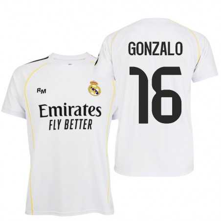 Camiseta Real Madrid 25/26 Gonzalo 30 | Producto Oficial