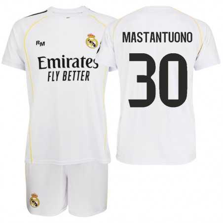 Kit Real Madrid 2025/26 Mastantuono nº30 | Producto Oficial