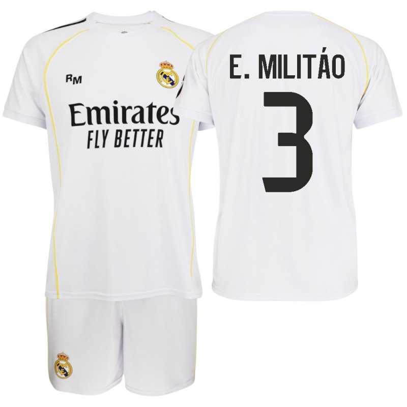 Kit Real Madrid 2025/26 Militão nº3 | Producto Oficial