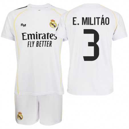 Kit Real Madrid 2025/26 Militão nº3 | Producto Oficial