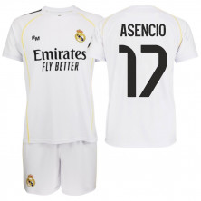 Kit Real Madrid 25/26 Niño Asencio 17 | Producto Oficial