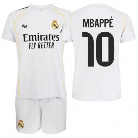 Kit Real Madrid 25/26 Niño Mbappé | Producto Oficial