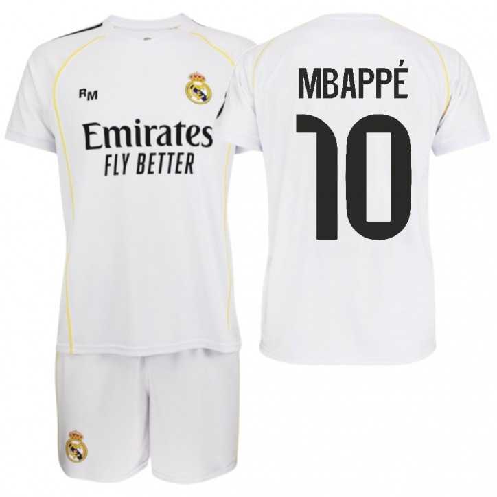 Kit Home Infantil RM 25-26 Mbappé Kit Home Infantil RM 25-26 Mbappé