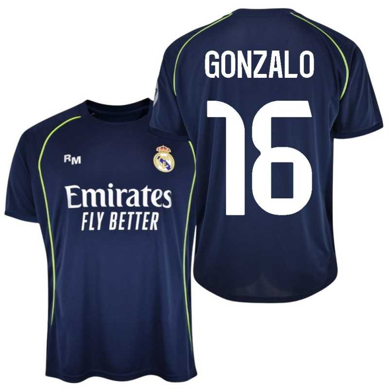 Camiseta Real Madrid 2ª Gonzalo 16 | Producto Oficial
