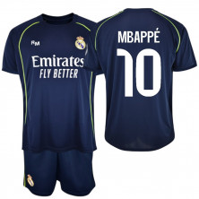 Kit Real Madrid 2ª Equipación 2025/26 Mbappé nº10 | StockFutbol