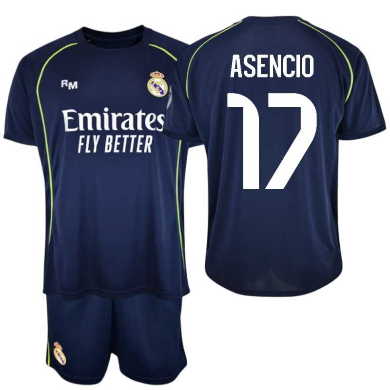 Kit Real Madrid 2ª Equipación 2025/26 Asencio nº17 | StockFutbol