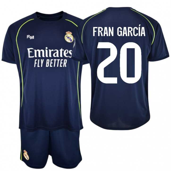 Kit Away Infantil RM 25-26 Fran García Kit Away Infantil RM 25-26 Fran García