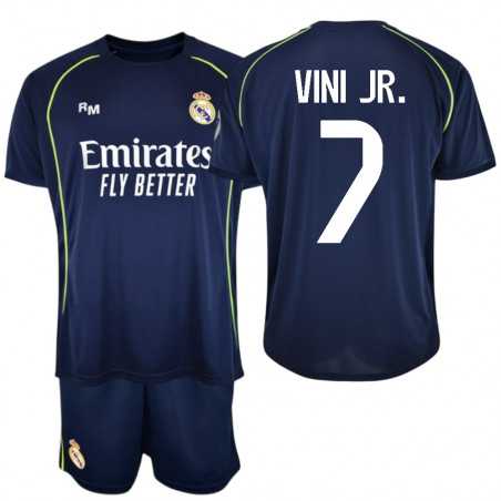 Kit Real Madrid 2ª Equipación 2025/26 Vinícius Jr. #7| Producto Oficial