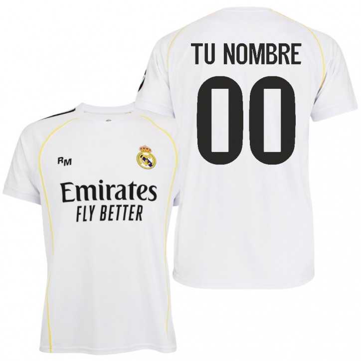 Camiseta Home RM 25-26 Personalizable Camiseta Home RM 25-26 Personalizable