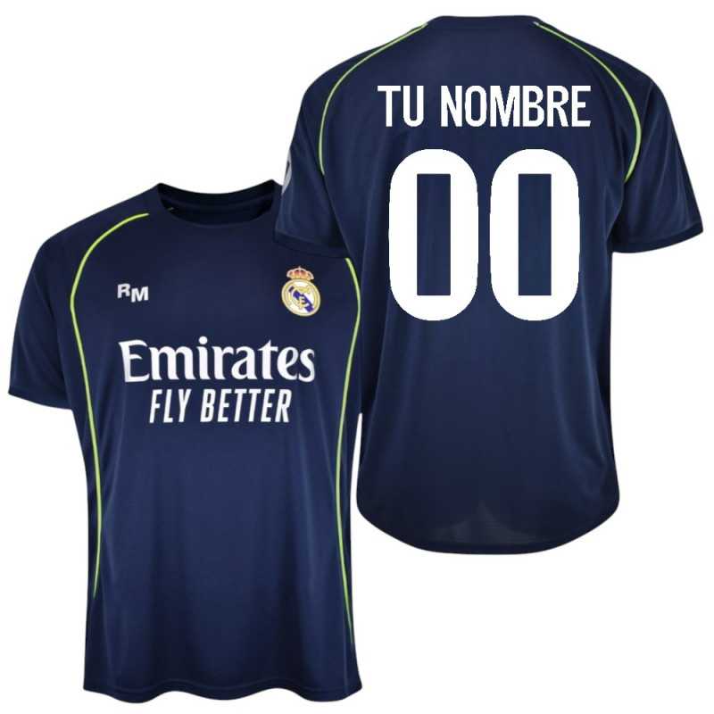 Camiseta Real Madrid 2ª Equipación 2025/26 Personalizable| Producto Oficial