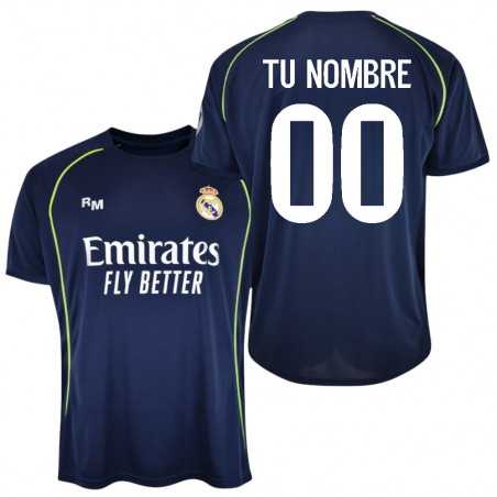 Camiseta Real Madrid 2ª Equipación 2025/26 Personalizable| Producto Oficial