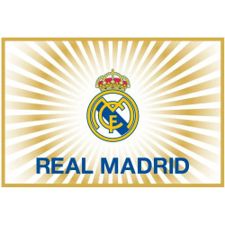 Bandera Real Madrid Grande con el Escudo del Real Madrid C.F. 150x100
