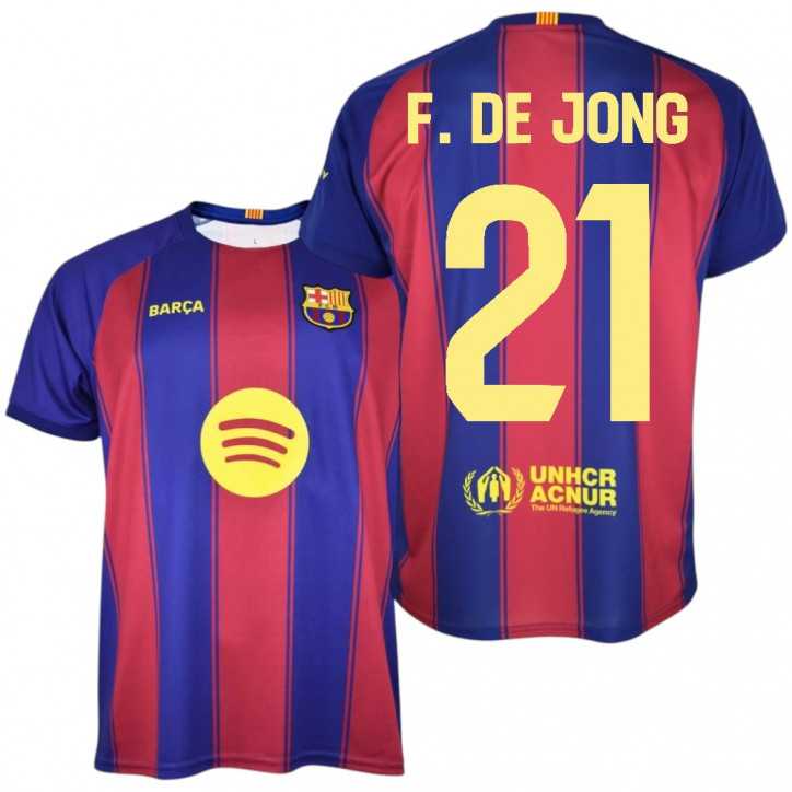 Camiseta Home FCB 25-26 F. de Jong