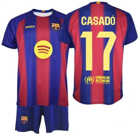 Kit FC Barcelona 2025/26 CASADÓ #17 Oficial