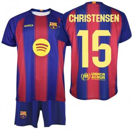 Kit FC Barcelona 2025/26 CHRISTENSEN #15 Oficial