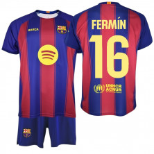 Kit FC Barcelona 2025/26 FERMÍN #16 Oficial