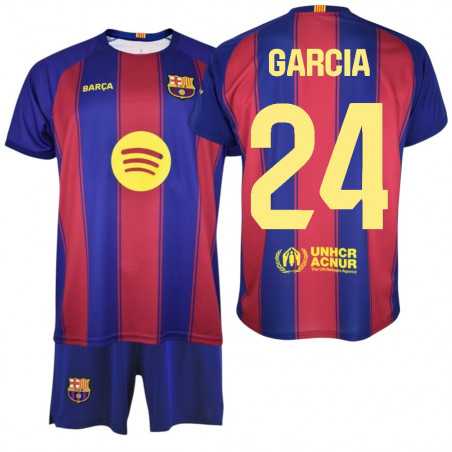 Kit FC Barcelona 2025/26 GARCÍA #24 Oficial