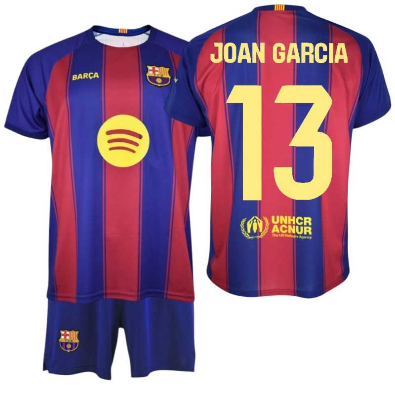 Kit FC Barcelona 2025/26 JOAN GARCIA #13 Oficial