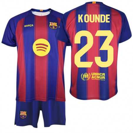 Kit FC Barcelona 2025/26 KOUNDÉ #23 Oficial