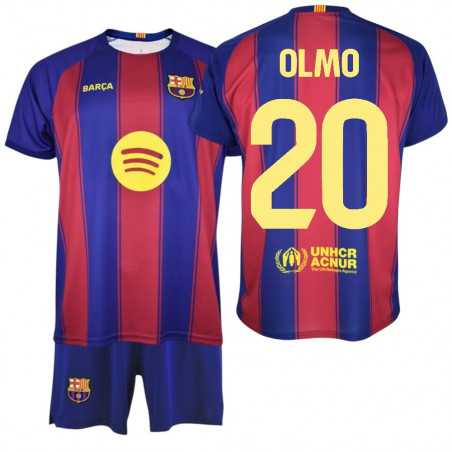Kit FC Barcelona 2025/26 OLMO #20 Oficial