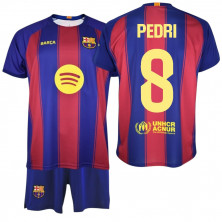 Kit FC Barcelona 2025/26 PEDRI #8 Oficial