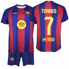 Kit FC Barcelona 2025/26 TORRES #7 Oficial
