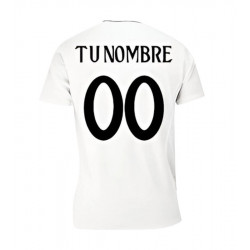 Camiseta Personalizada Real Madrid Primera Equipación de la Temporada 2024-2025 - Replica Oficial - Talla Adulto
