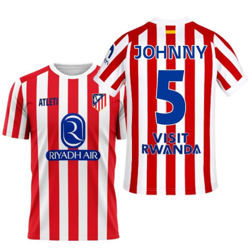 Camiseta Atlético de Madrid JOHNNY nº5 | Producto Oficial - StockFutbol
