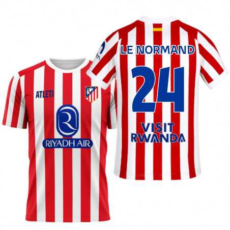 Camiseta Atlético de Madrid LE NORMAND nº24 | Producto Oficial - StockFutbol