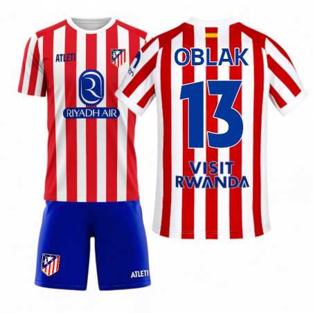 Minikit Atlético de Madrid Niño Oblak 13 25/26 | StockFutbol