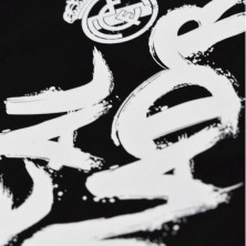Camiseta Real Madrid Negra Graffiti Oficial | Producto Oficial - StockFutbol