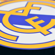 Camiseta Real Madrid Negra Escudo Grande Oficial | Producto Oficial - StockFutbol