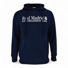 Sudadera Real Madrid Azul Marino 1902 Oficial | Producto Oficial - StockFutbol
