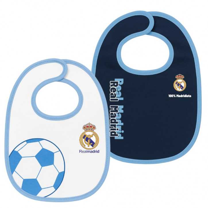 copy of Babero Real Madrid Escudo Rosa Oficial (Pack 2)