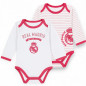 Bodies Real Madrid Manga Larga Pack 2Uds | Producto Oficial