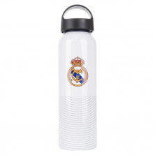 Botella Blanca Real Madrid Oficial | Producto Oficial - StockFutbol
