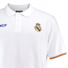 Polo Infantil Real Madrid Blanco | Producto Oficial - StockFutbol