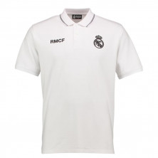 Polo Infantil Real Madrid Blanco | Producto Oficial - StockFutbol