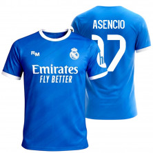 Camiseta Real Madrid Tercera Equipación Asencio 17 | Producto Oficial - StockFutbol