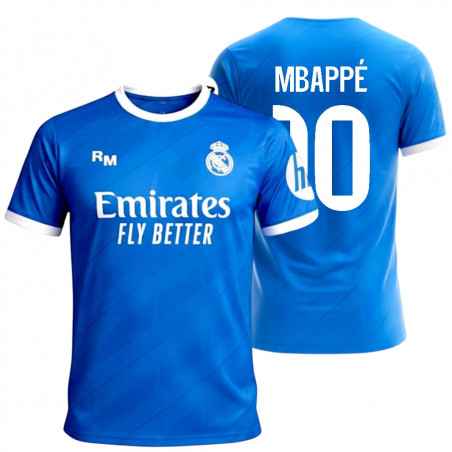 Camiseta Real Madrid Tercera Equipación Mbappé 10 | Producto Oficial - StockFutbol