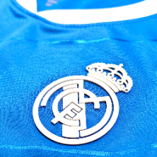 Kit Infantil Real Madrid Tercera Equipación Azul Brahim | Producto Oficial - StockFutbol