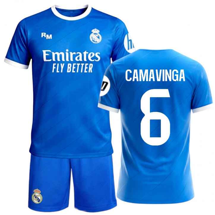 Kit Tercera Infantil RM 25-26 Camavinga Kit Tercera Infantil RM 25-26 Camavinga