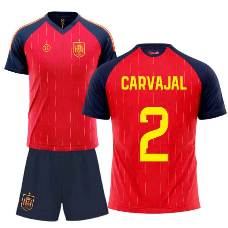 Kit Infantil Selección Española Carvajal 2 | Producto Oficial - StockFutbol