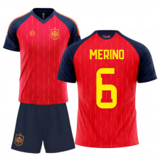 Kit Infantil Selección Española Merino 6 | Producto Oficial - StockFutbol