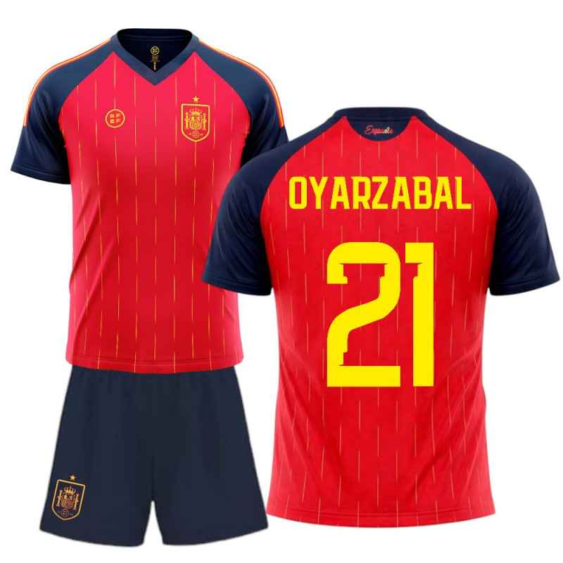 Kit Infantil Selección Española Oyarzabal 21 | Producto Oficial - StockFutbol