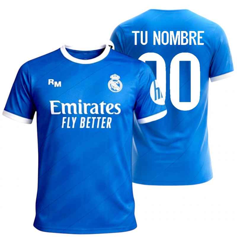 Camiseta Real Madrid Adulto Personalizada | Producto Oficial - StockFutbol