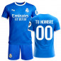 Equipación Real Madrid Azul Personalizada Adulto | Producto Oficial - StockFutbol