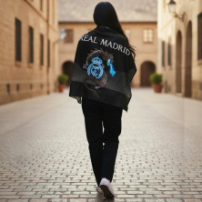 Bandera Real Madrid Dragón Edition Negra | Producto Oficial - StockFutbol