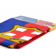 Bandera FC Barcelona Oficial 90x150 cm | Producto Oficial - StockFutbol