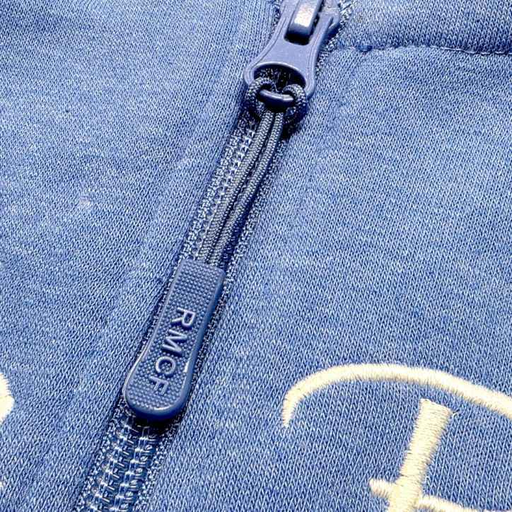 Sudadera Mujer Real Madrid Azul con Cremallera Sudadera Mujer Real Madrid Azul con Cremallera